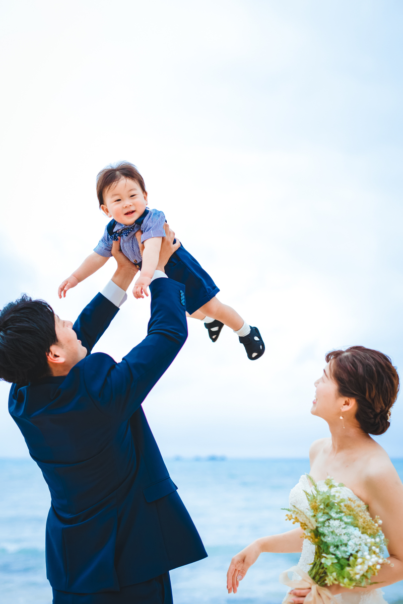 沖縄フォトウェディング　BEREL（ベレール）_家族・友人を撮影に呼べる
