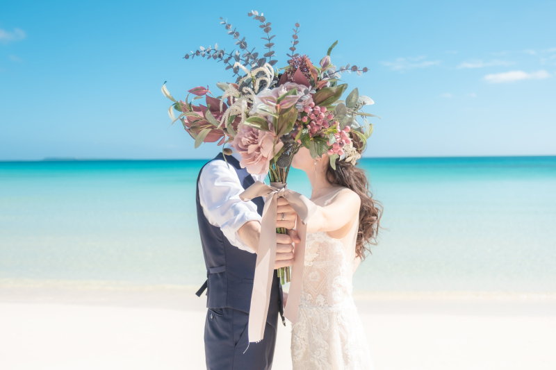 アクセサリー・ブーケも自由にお選びいただけます