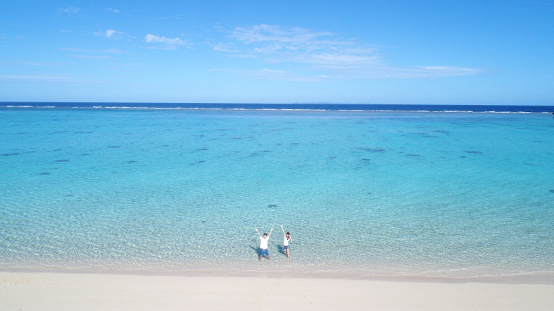 沖縄フォトウェディング　BEREL（ベレール）_ドローン撮影できる