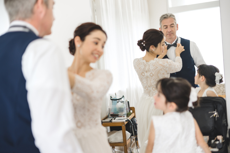 沖縄フォトウェディング　BEREL（ベレール）_家族・友人を撮影に呼べる