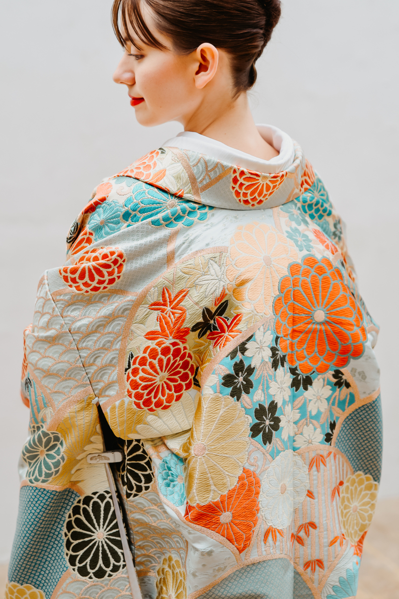 トレンドの和装・色打掛を沖縄で