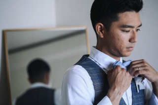 新郎ヘアメイク