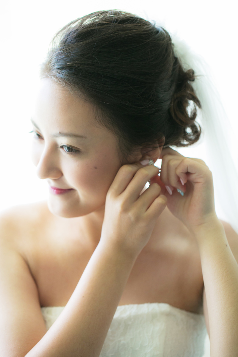 お支度シーンの撮影