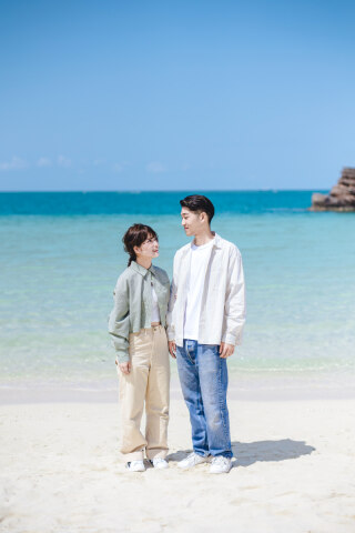 沖縄フォトウェディング　BEREL（ベレール）_Beach#2