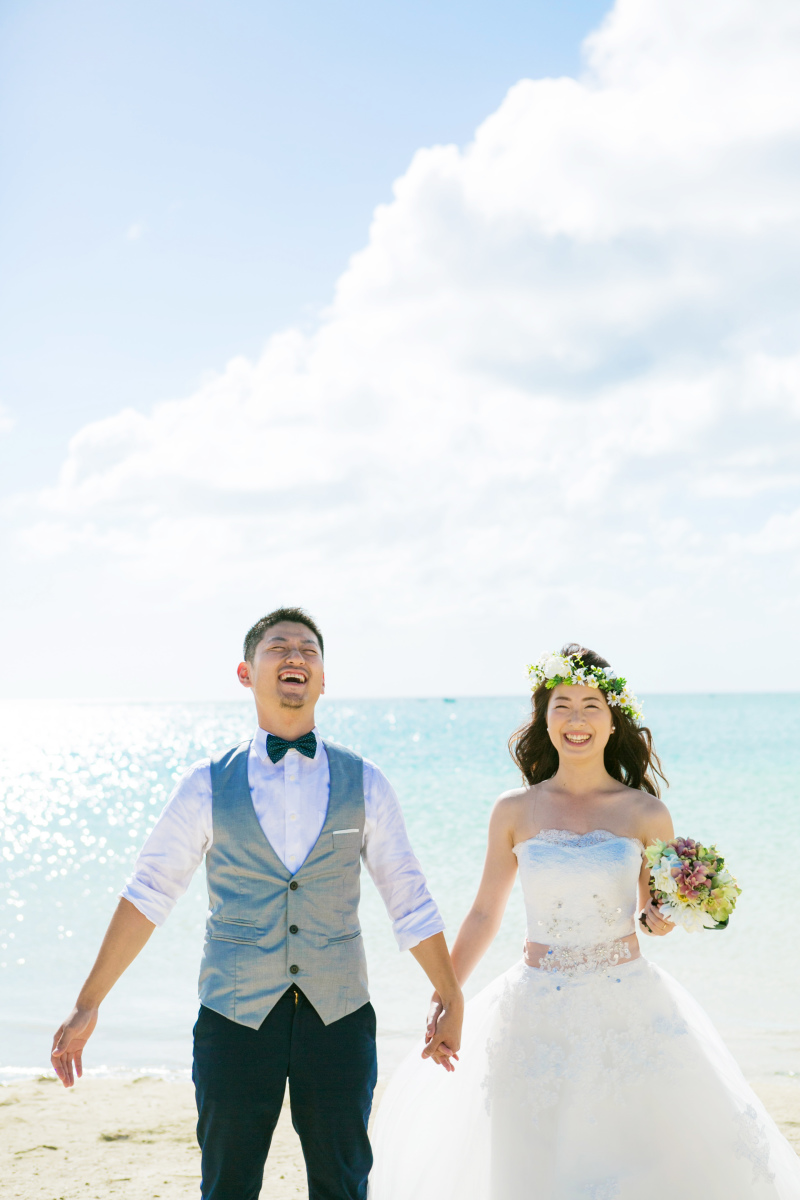 心地よいお天気の中で撮影