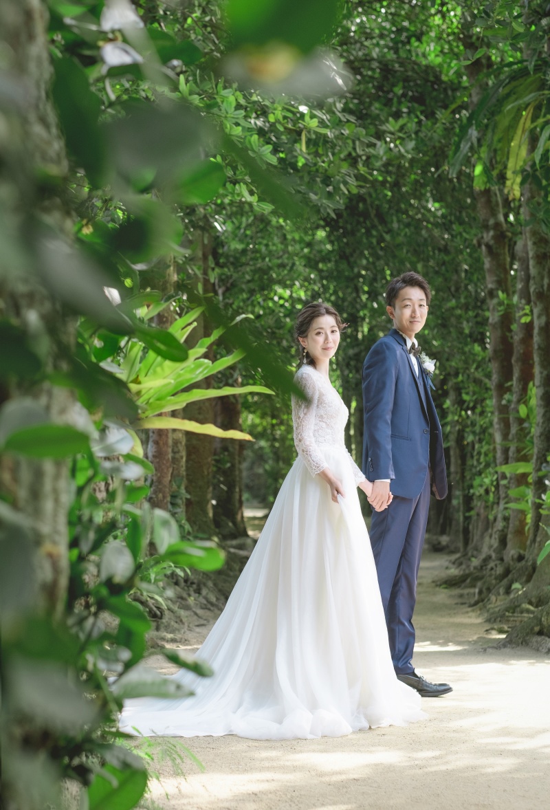 沖縄フォトウェディング　BEREL（ベレール）_ガーデンで撮影できる