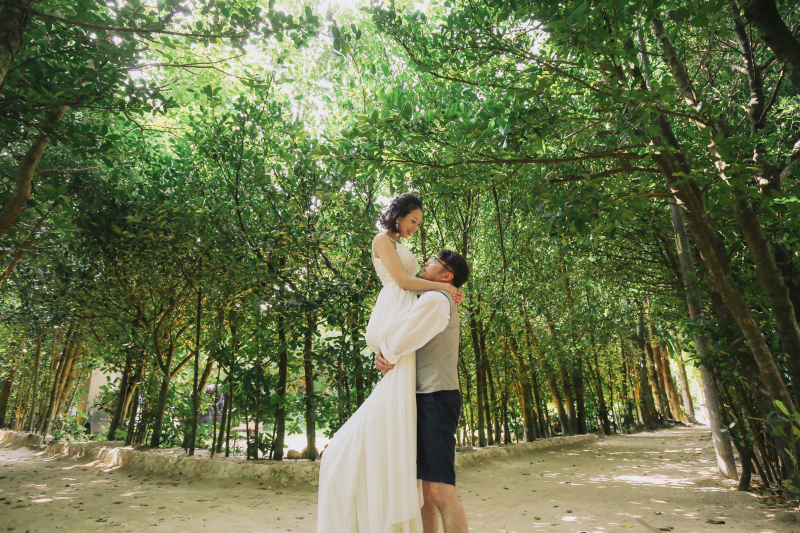 沖縄フォトウェディング　BEREL（ベレール）_ガーデンで撮影できる