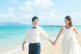 ローカルビーチでロケーション撮影♪
