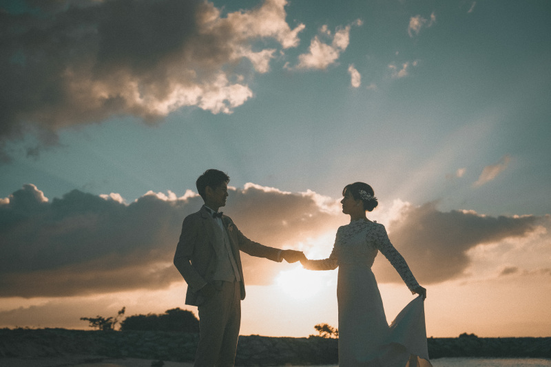 【ビーチフォト+夕景撮影】*データ230カット*夕景撮影を含んだフォトプランをご用意しました◎