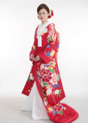 オリジナル色打掛（赤）