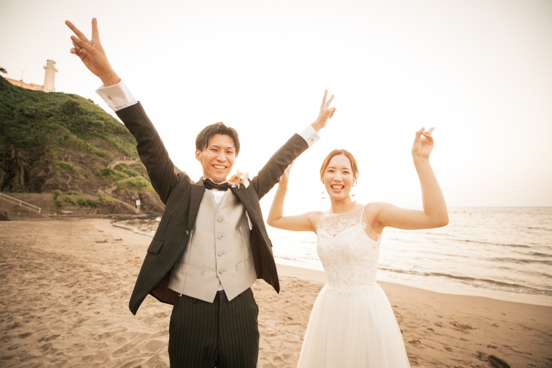 最後は素敵な笑顔で