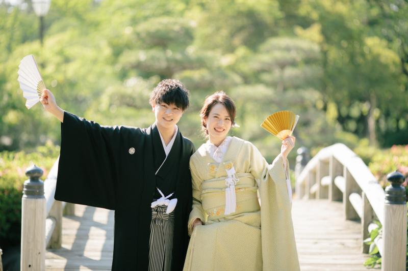 色掛下での撮影も