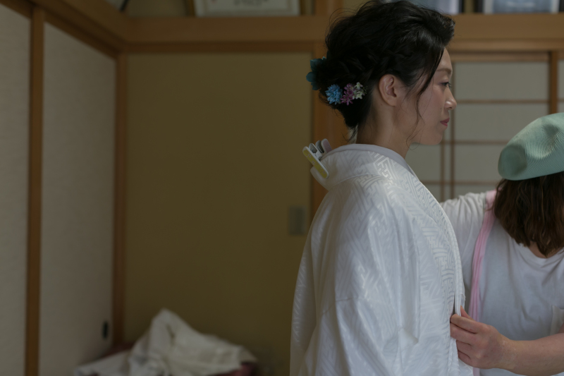 ご自宅でお支度