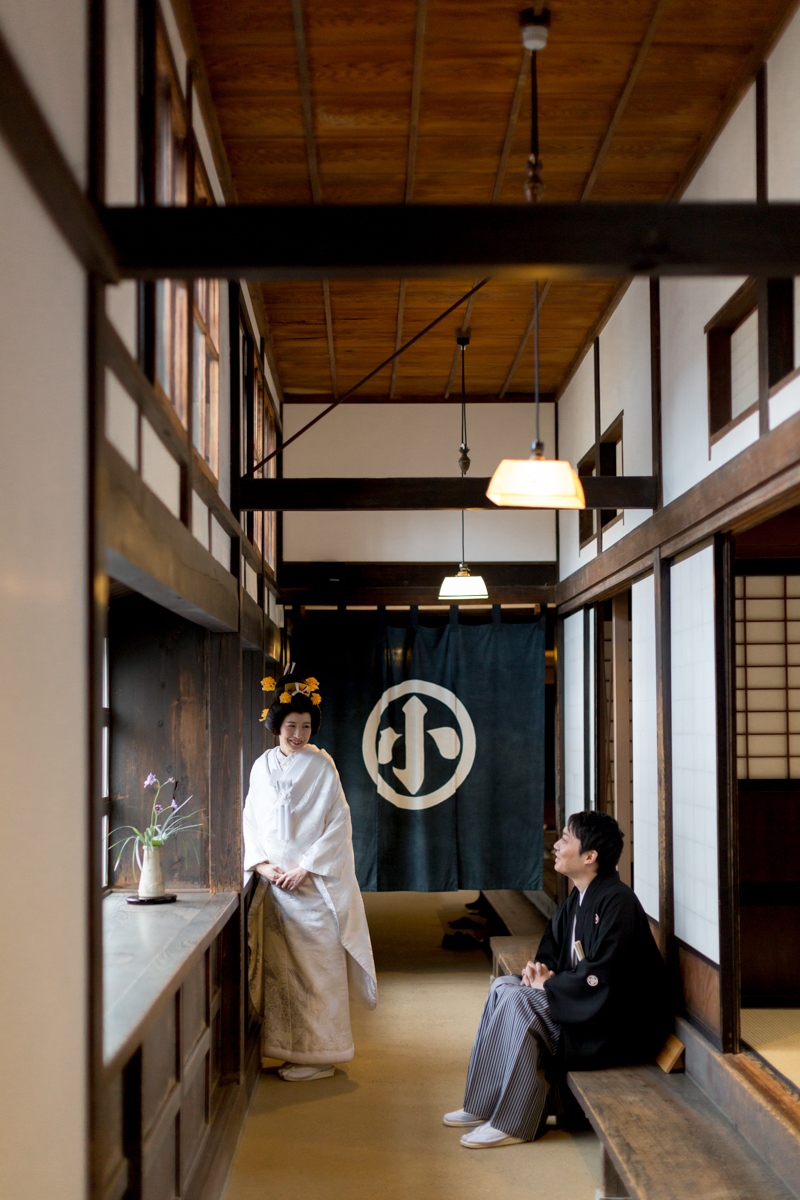 おかつらで和装撮影