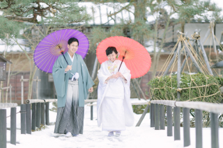 雪のロケーション撮影