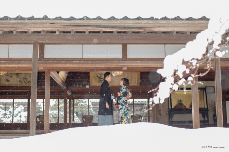 お庭からの風景