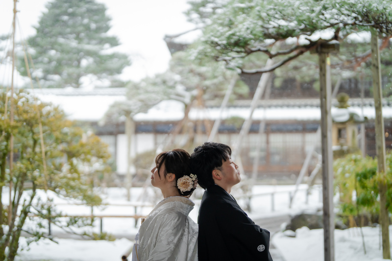 和装はロケーション撮影で