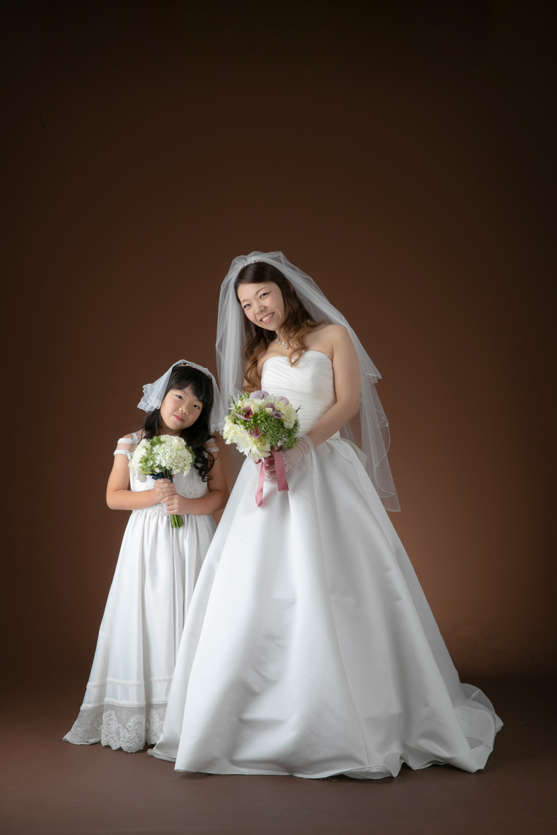 親娘で撮影*･゜