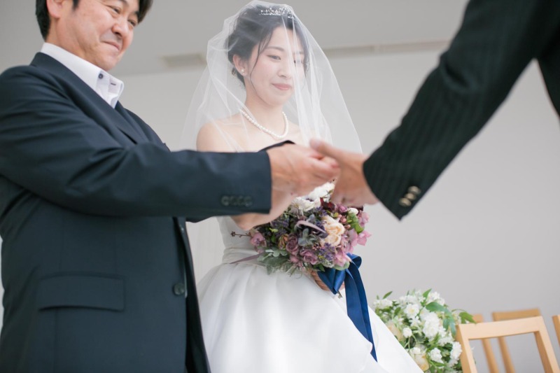 お父様からご新郎様へ