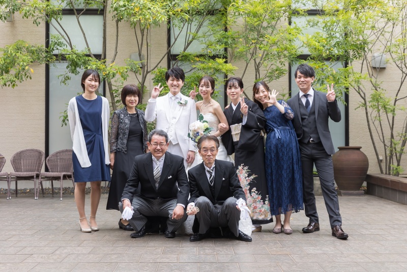 ご家族みなさまでの集合写真♪