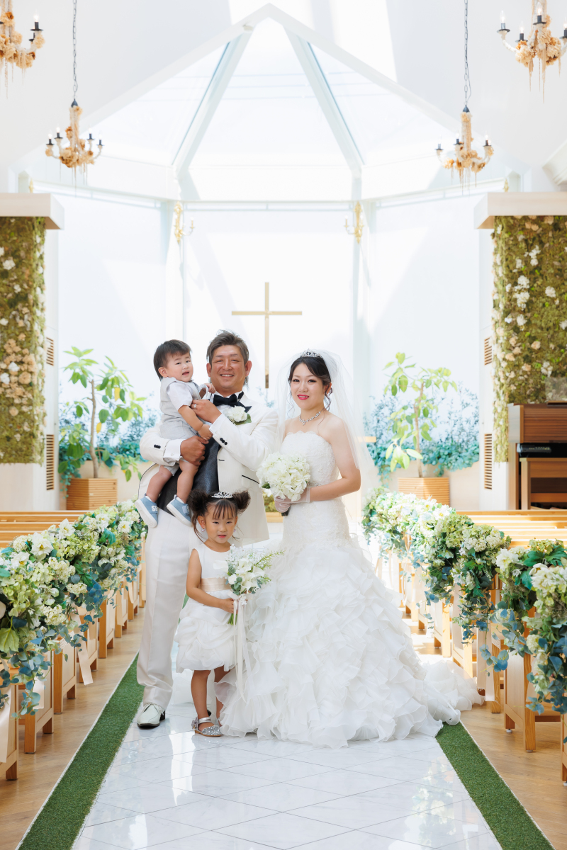 ファミリーで和やかに