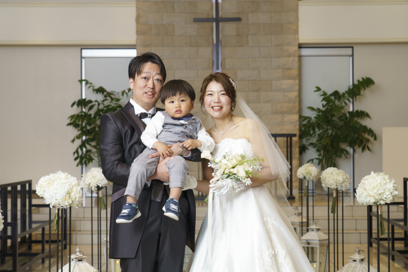 家族の記念日に