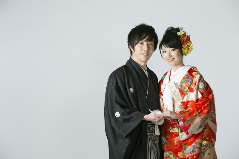 本格的スタジオで撮る和装写真