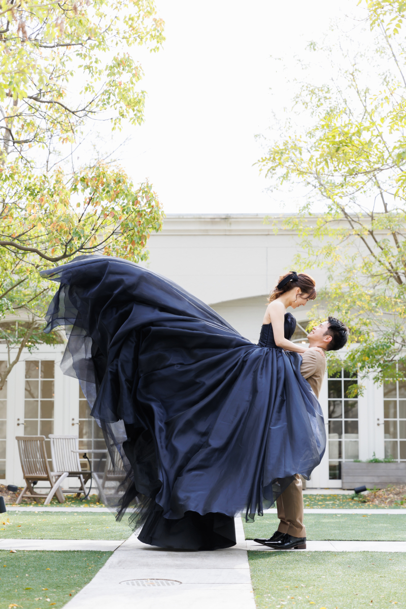 二人で協力して