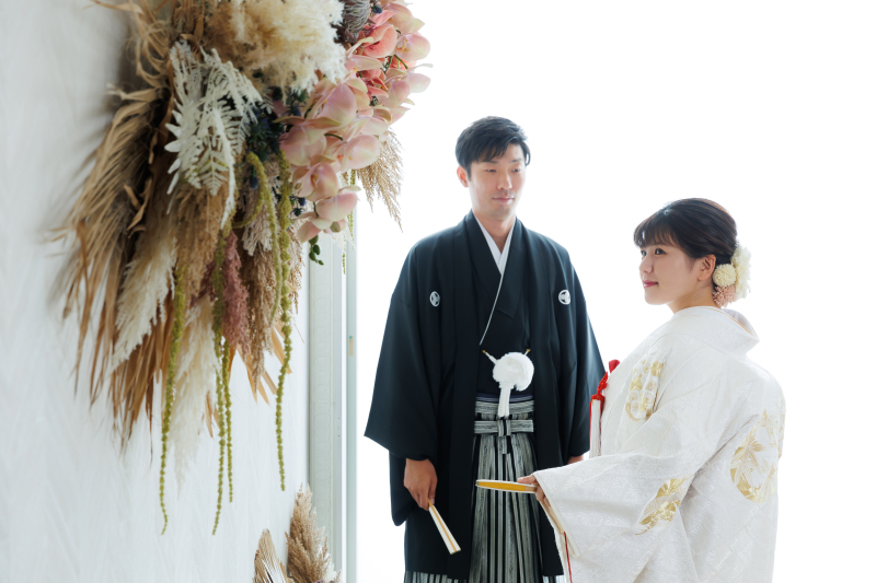 綿帽子をはずした姿も