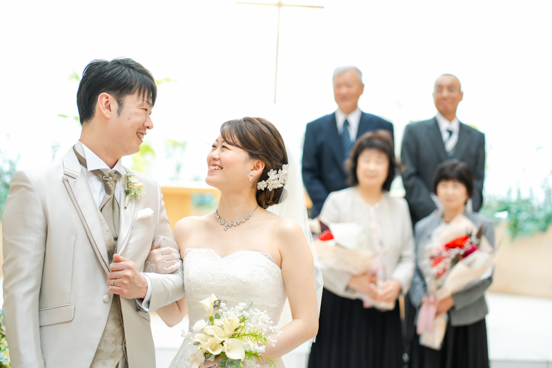 セレモニー風撮影でご家族の記念に♪