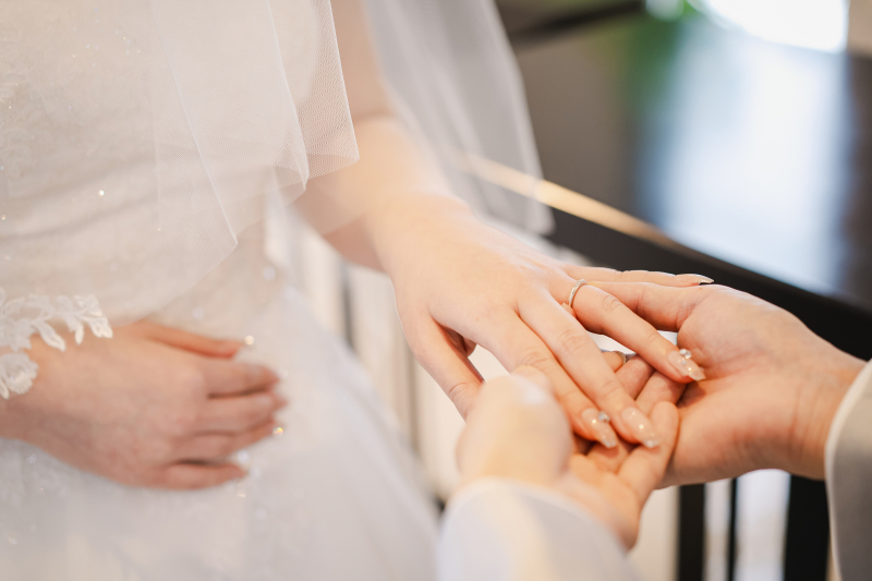 手元のアップも