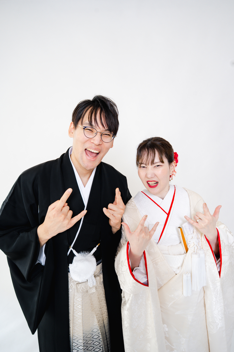 おふたりらしさ全開で