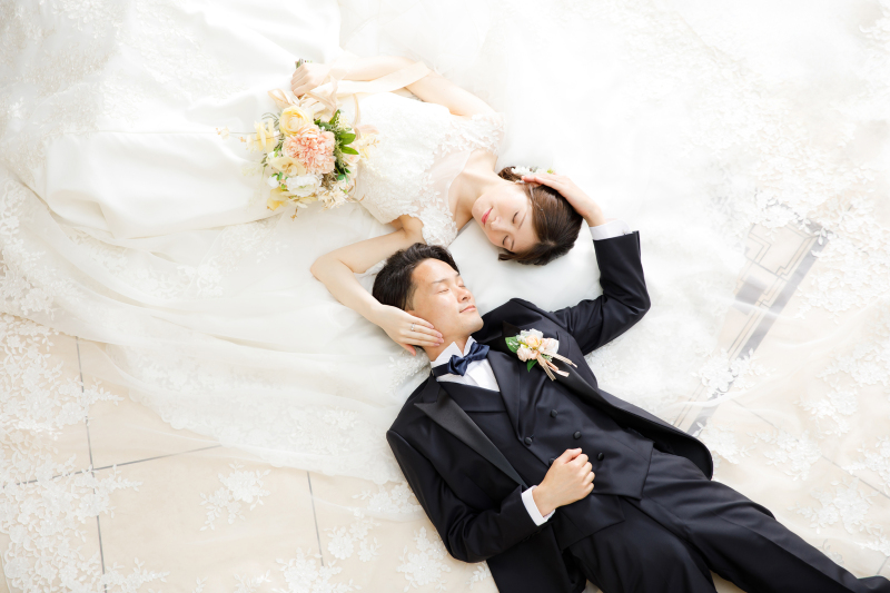 寝ころびショット