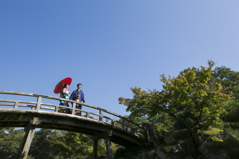 雲一つない青空