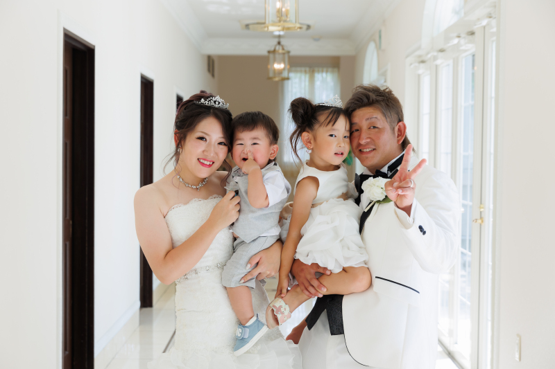 ファミリーフォトウェディング