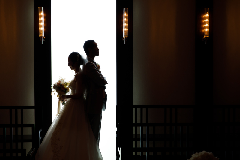 シルエット写真