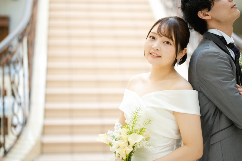 ふたりの雰囲気に合わせて