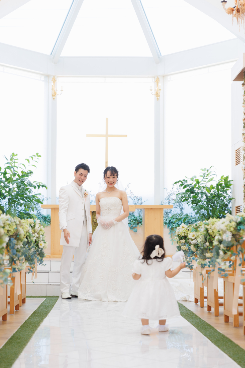 お子様にスポットをあてた撮影も