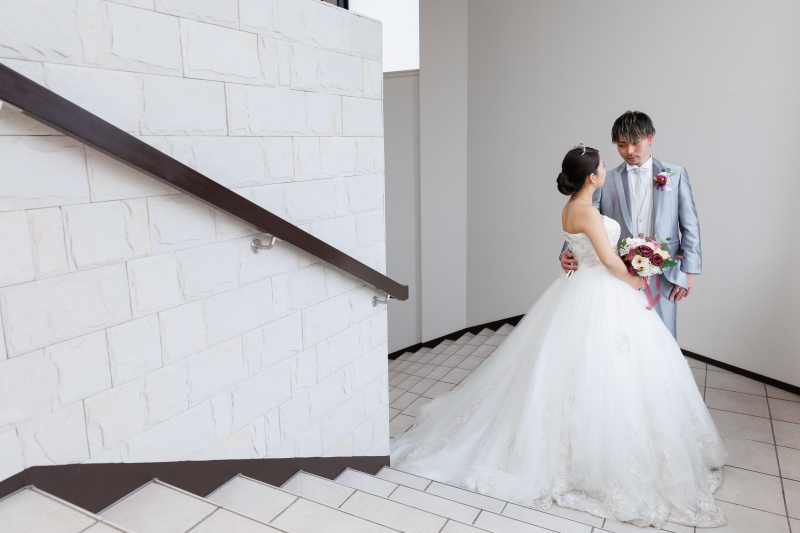 チャペルを出て