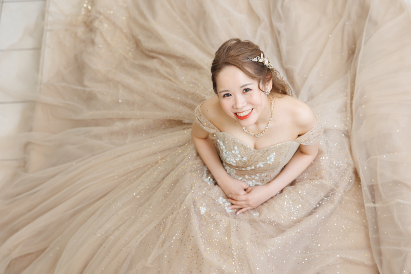 ドレス選びも楽しくなる