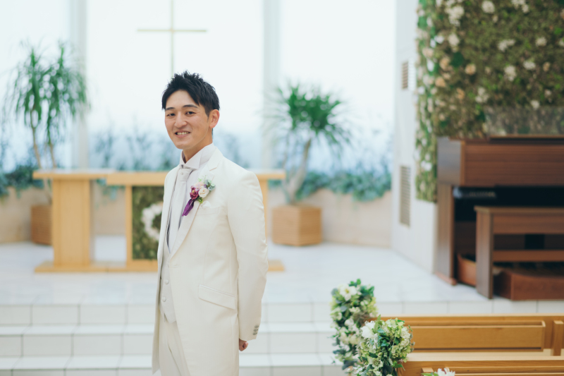 もちろん新郎様も