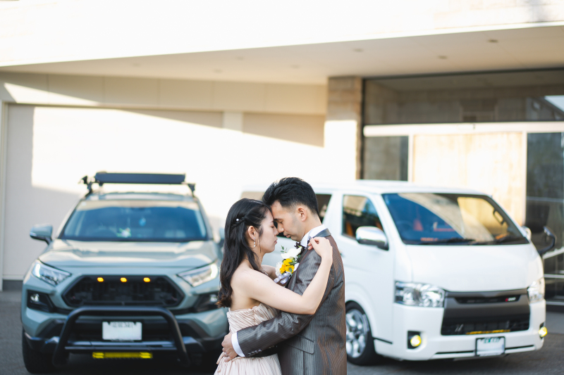 ふたりの愛車と