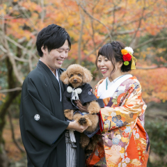 ペットとの撮影