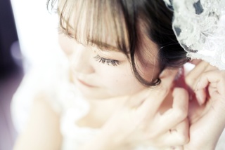 お仕度風景撮影