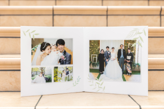 贈呈用アルバム二面デジタル台紙