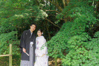 ONE DAY PHOTO ヴィラ・アンジェリカ_和装ロケ：兵主大社