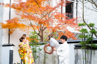 ONE DAY PHOTO ヴィラ・アンジェリカ_和装ロケ：八幡堀