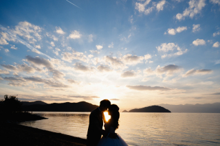 ONE DAY PHOTO ヴィラ・アンジェリカ_ナイト・夕日撮影