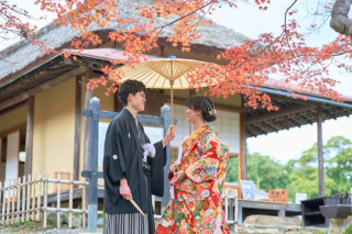 ONE DAY PHOTO ヴィラ・アンジェリカ_紅葉ロケーション