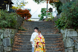 ONE DAY PHOTO ヴィラ・アンジェリカ_和装ロケ：八幡堀